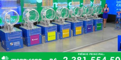 Mega-Sena 2623: Sem vencedores, prêmio acumula para R$ 5,5 milhões