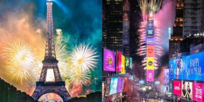 É mais barato virar o ano em Paris ou Nova York?