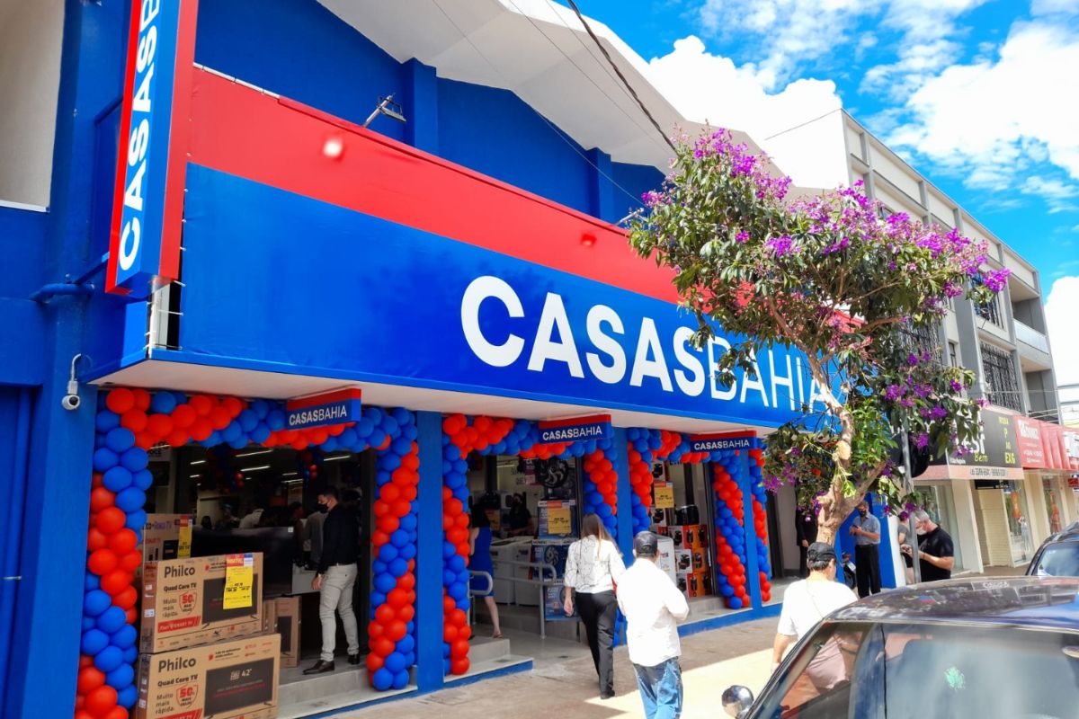 SÃO PAULO, SP - 11.08.2023: CASAS BAHIA ANUNCIA FECHAMENTO DE LOJAS - The  owner of Casas Bahia, Via, announced last Thursday (10) the closure of 50  to 100 stores by the end