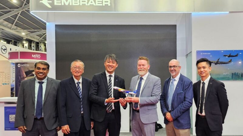 Embraer (EMBR3) amplia cooperação com SIAEP nas Filipinas