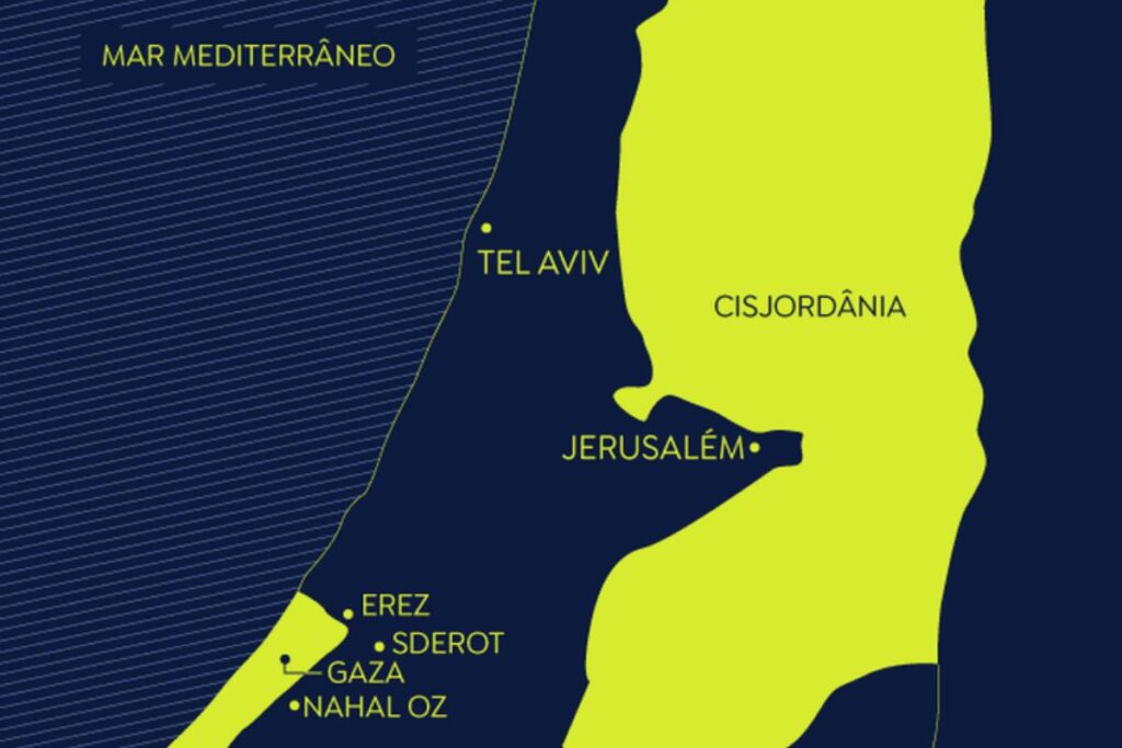 Guerra em Israel: Quais as regiões estão no conflito no Oriente Médio?
