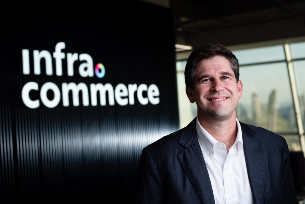 Fábio Bortolotti, diretor-financeiro (CFO) da Infracommerce (IFMC3). Foto: Divulgação/Infracommerce.