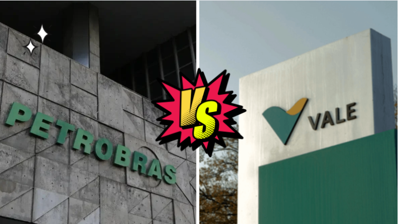 Petrobras (PETR4) ou Vale (VALE3): qual é a melhor ação para ter renda passiva?
