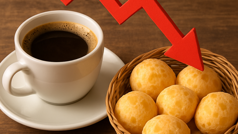 Vai sobrar pro pão de queijo: Itaú prevê cafezinho mais barato