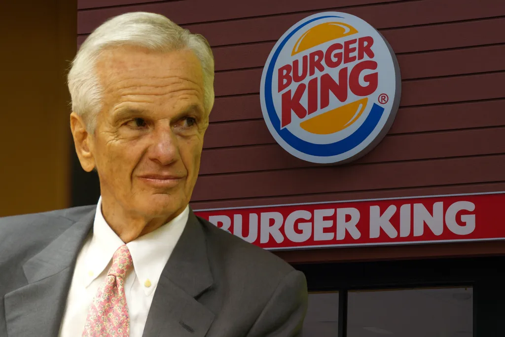 Jorge Paulo Lemann enfrenta nova turbulência com a crise da franqueada do Burger King nos Estados Unidos.