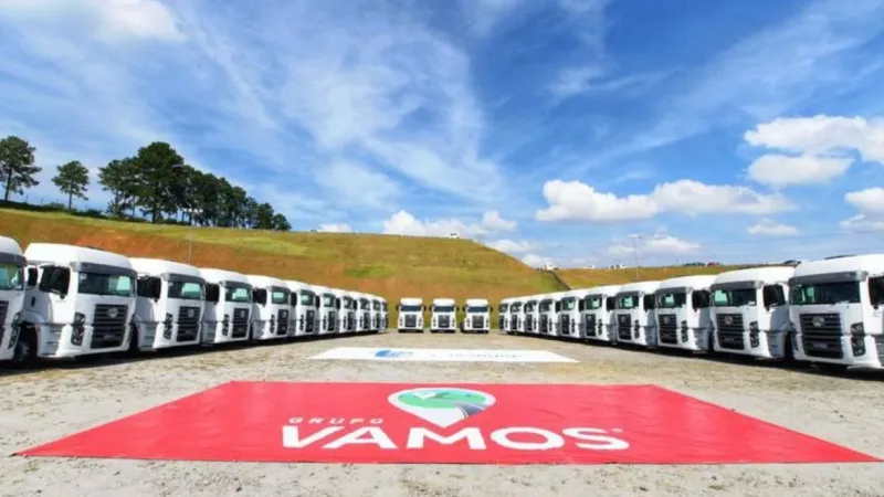 Por que as ações da Vamos (VAMO3) estão caindo mais de 6% após resultados do 3T?