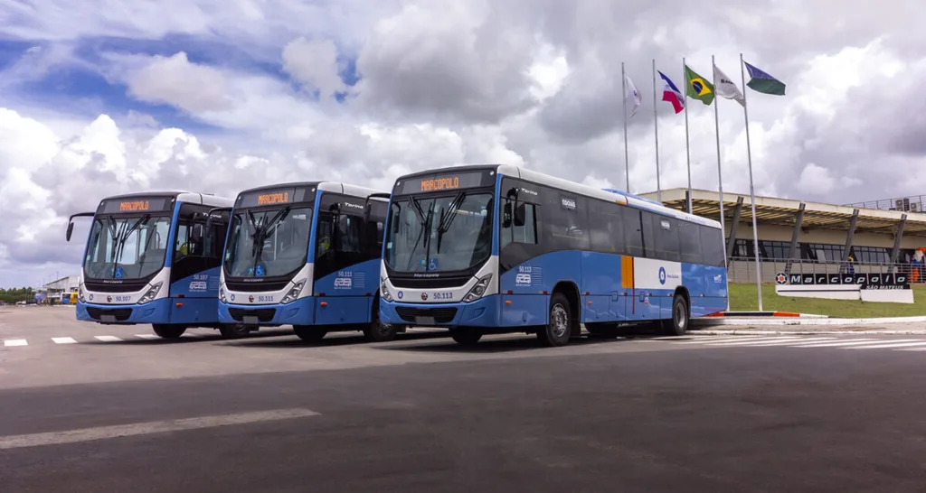 RZAT11 anuncia compra condicionada de garagem de ônibus em Goiânia por R$ 30 mi - Foto: Divulgação/Marcopolo