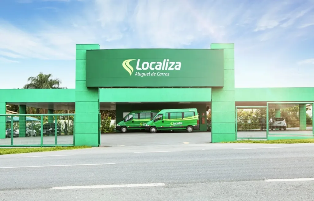 Fachada da Localiza (RENT3)