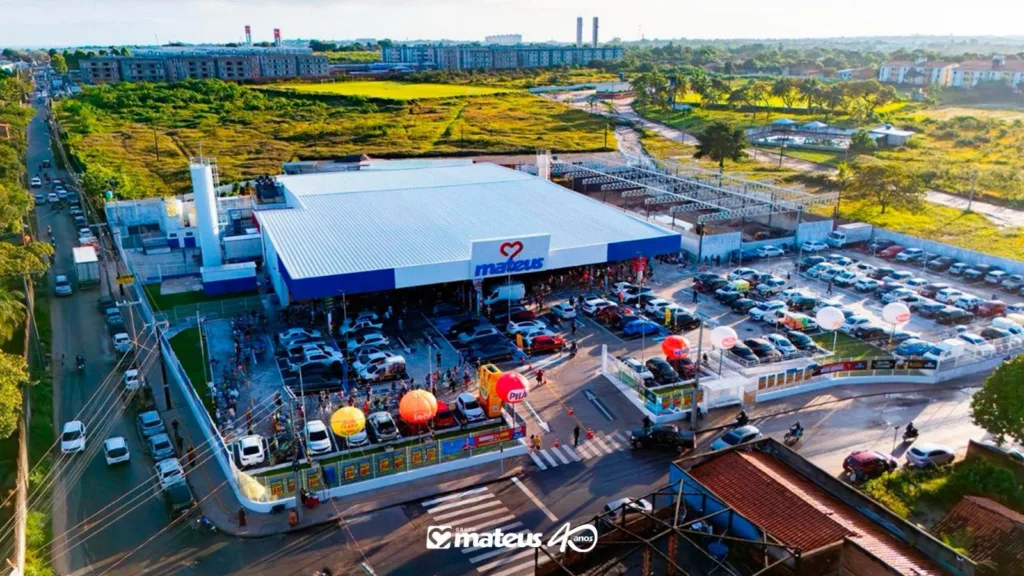 Grupo Mateus (GMAT3) abre nova loja em São José de Ribamar, no Maranhão.