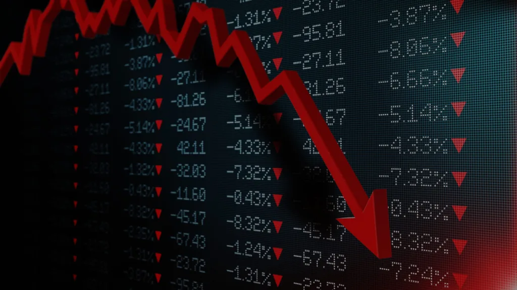 O Ibovespa completou dez pregões consecutivos de queda