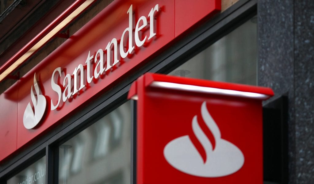 Faturamento e o lucro do Santander