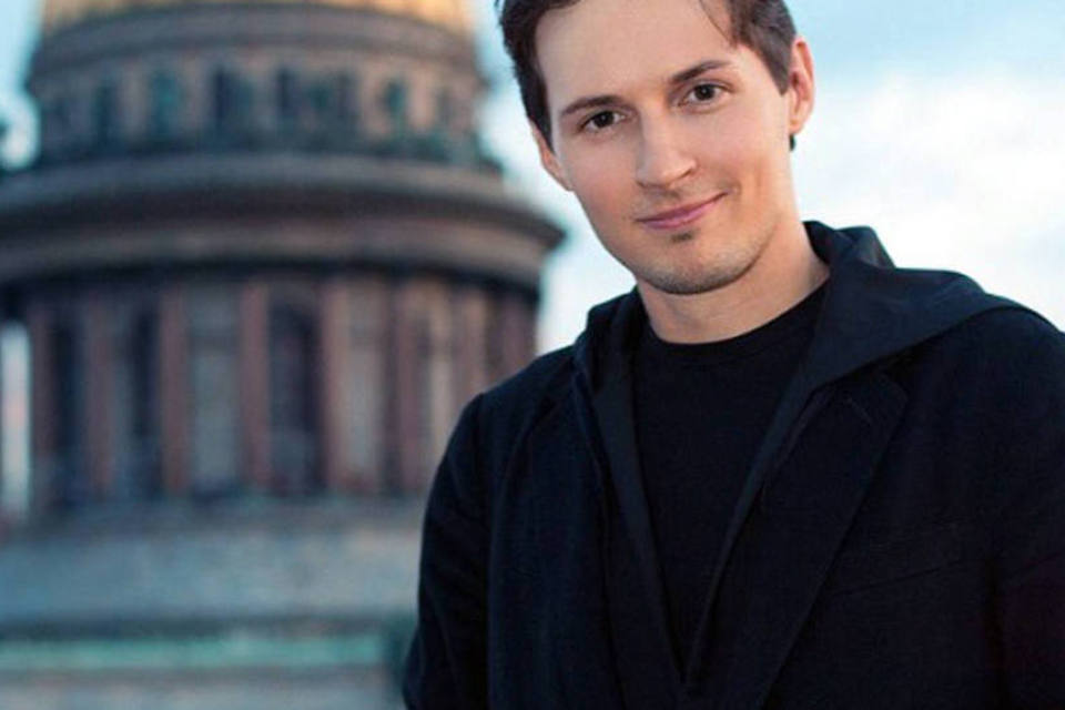 Pavel Durov é fundador do mensageiro instantâneo Telegram