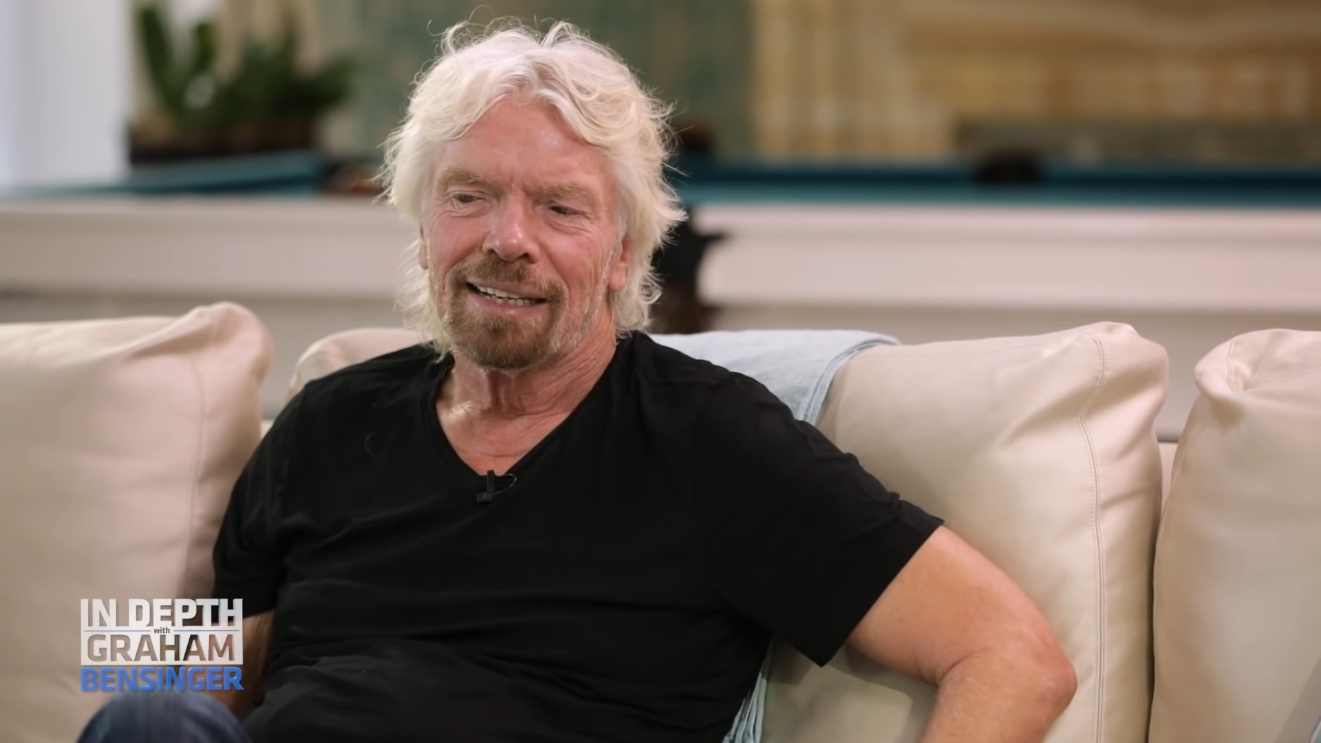 Richard Branson - o empresário britânico dono da Virgin