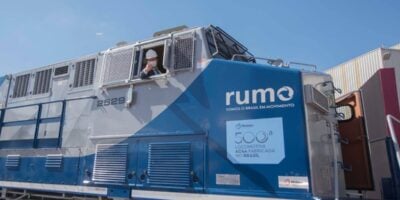 Rumo (RAIL3) tem potencial de valorização de 55%, aponta Santander