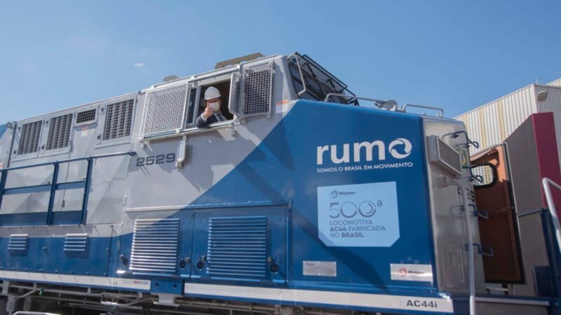 Rumo (RAIL3) tem potencial de valorização de 55%, aponta Santander