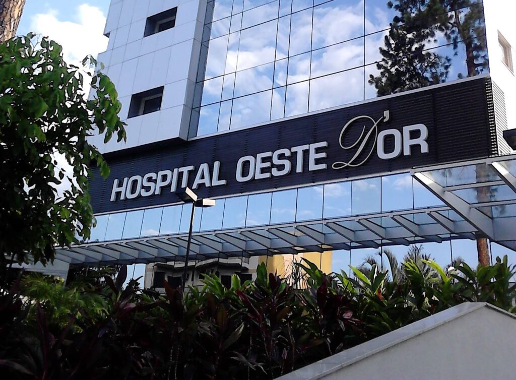 Fachada da Rede D’Or (RDOR3)