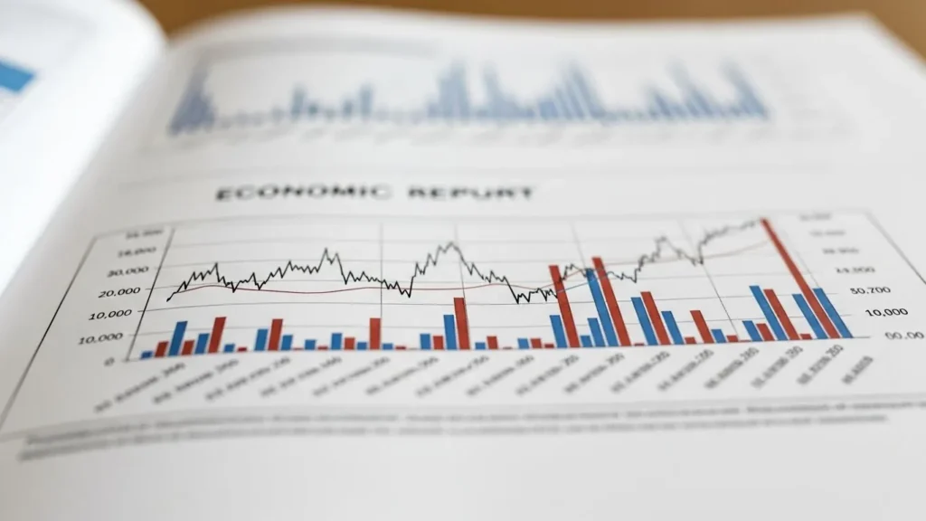 Um livro com gráficos e gráficos